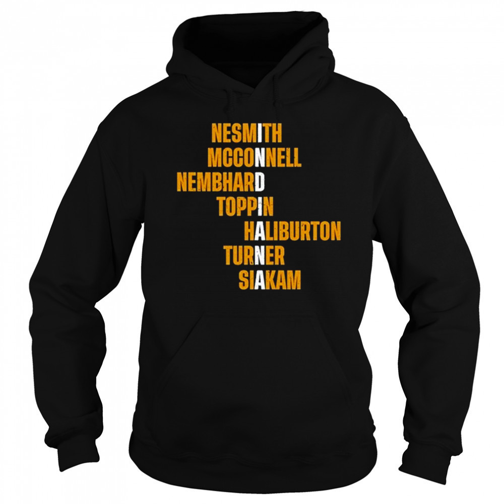 Nesmith Mcconnell Nembhard Toppin Haliburton Turner Siakam T-Shirt Hoodie