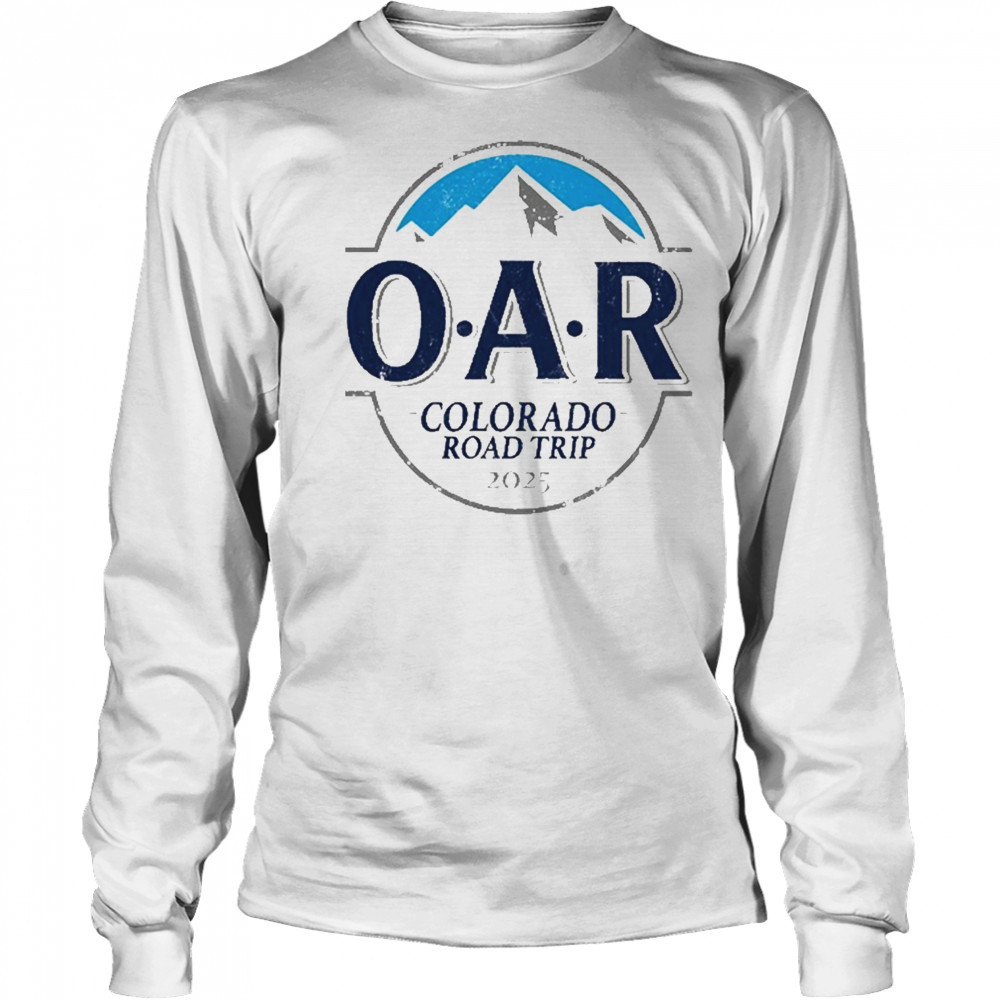 OAR Colorado Road Trip 2025 Brew T-Shirt Long Sleeved