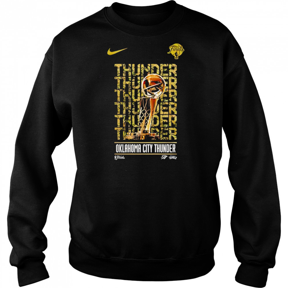 Oklahoma City Thunder Champions 2025 repeat shirt Sweatshirt