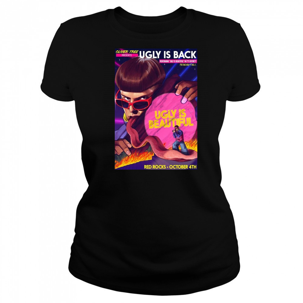 Oliver Tree Red Rocks Oct 4 2025 Poster T-Shirt Women's T-shirt
