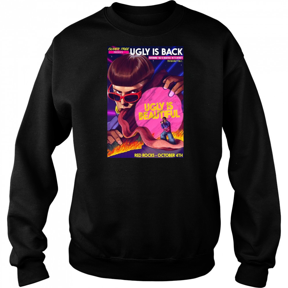 Oliver Tree Red Rocks Oct 4 2025 Poster T-Shirt Sweatshirt