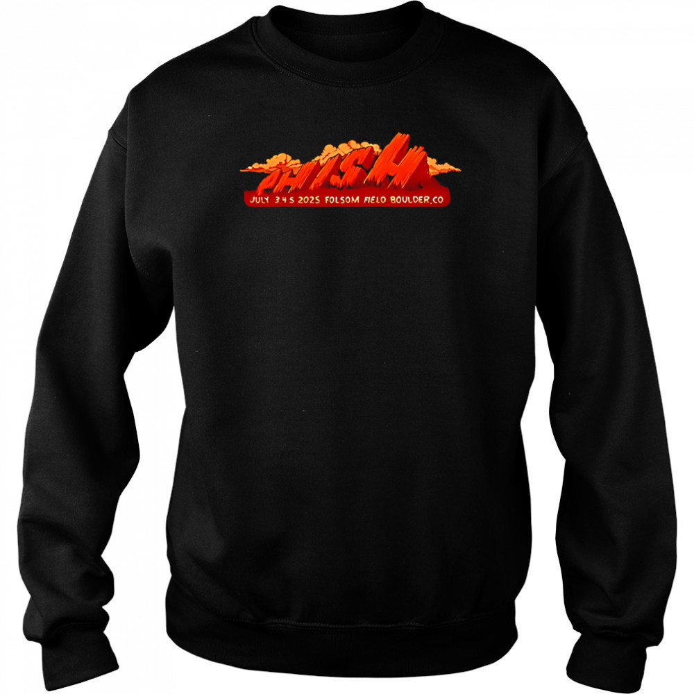Phish Boulder shirt Sweatshirt