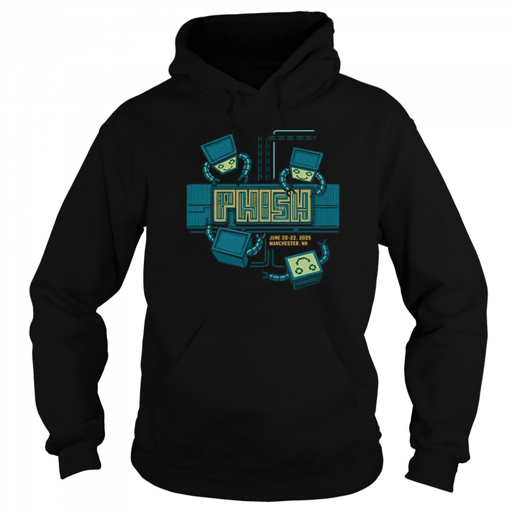 Phish Merch Manchester NH June 20 2025 T-Shirt Hoodie