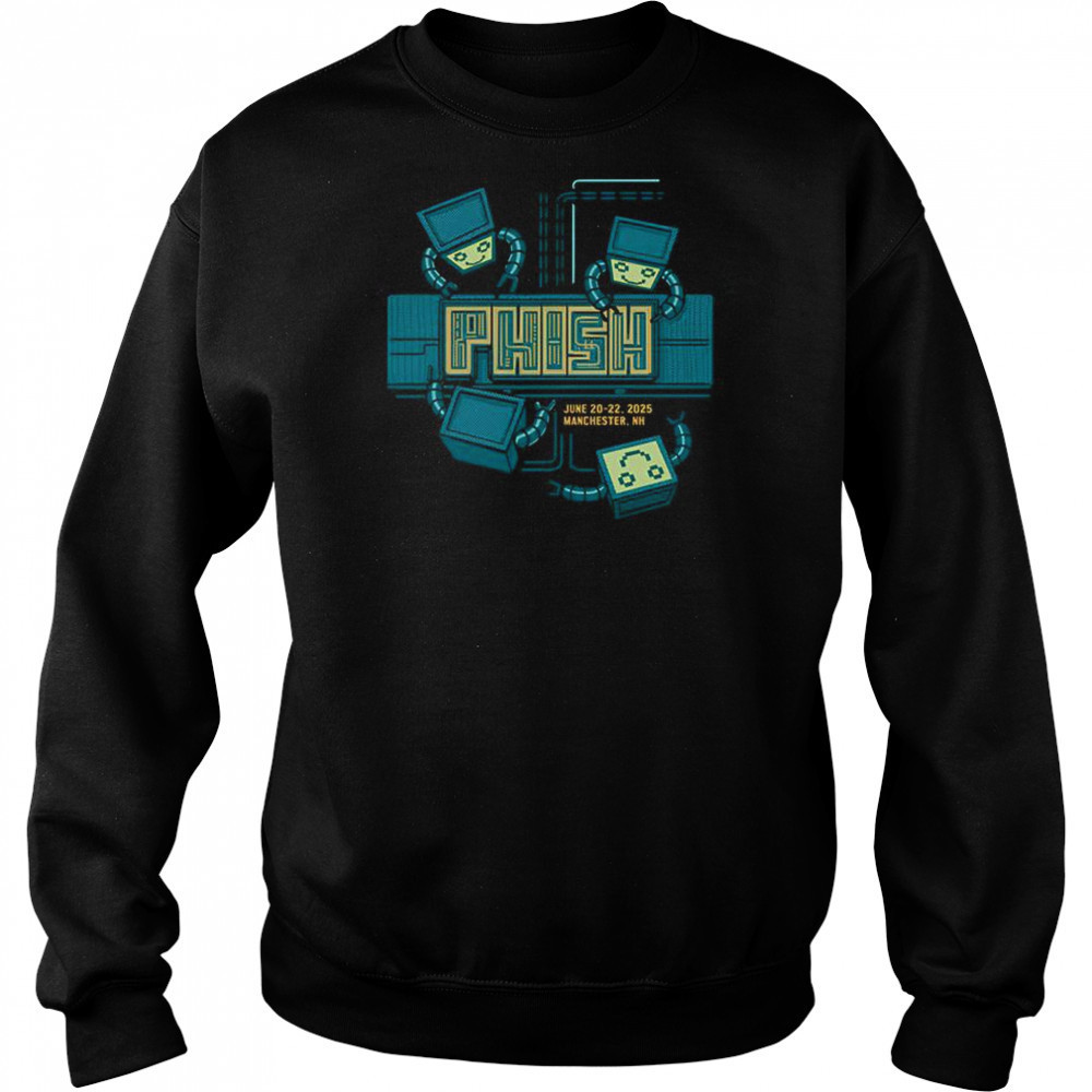 Phish Merch Manchester NH June 20 2025 T-Shirt Sweatshirt