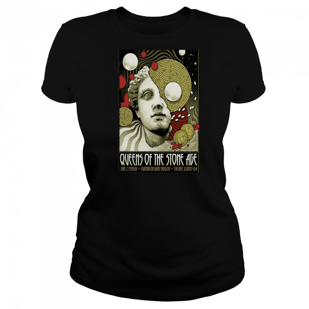 Queens of the Stone Age June 21 2025 Chicago IL Poster T-Shirt Women's T-shirt