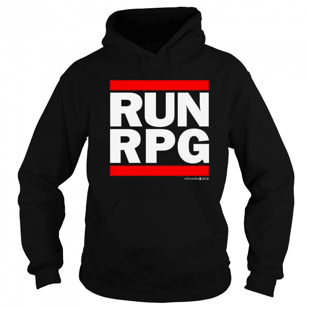 Run RPG Kraken Dice Shirt Hoodie