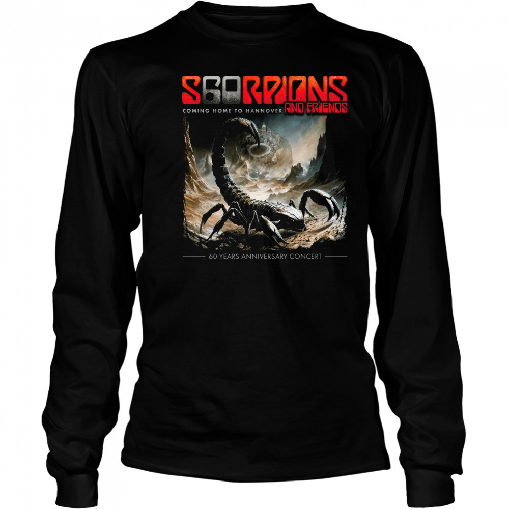 Scorpions Coming Home To Hannover 2025 T-Shirt Long Sleeved