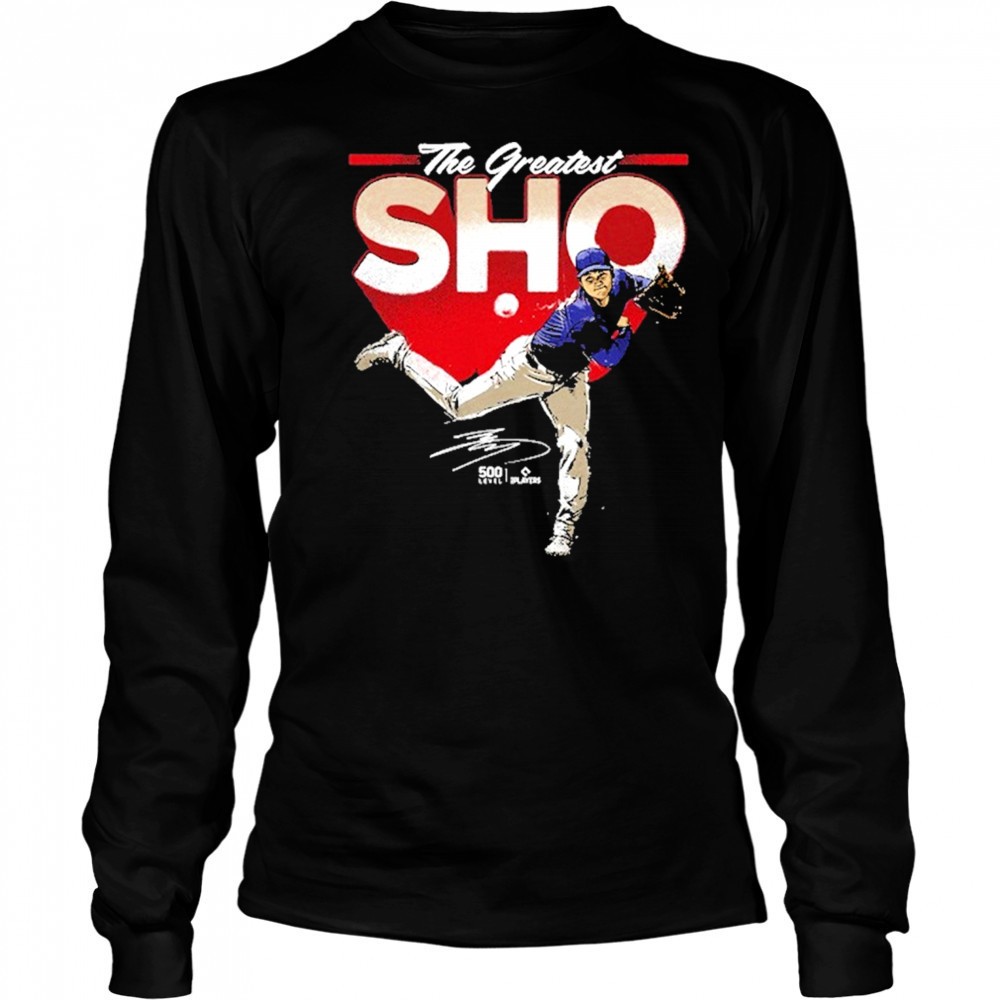 Shohei Ohtani The Greatest Sho T-Shirt Long Sleeved