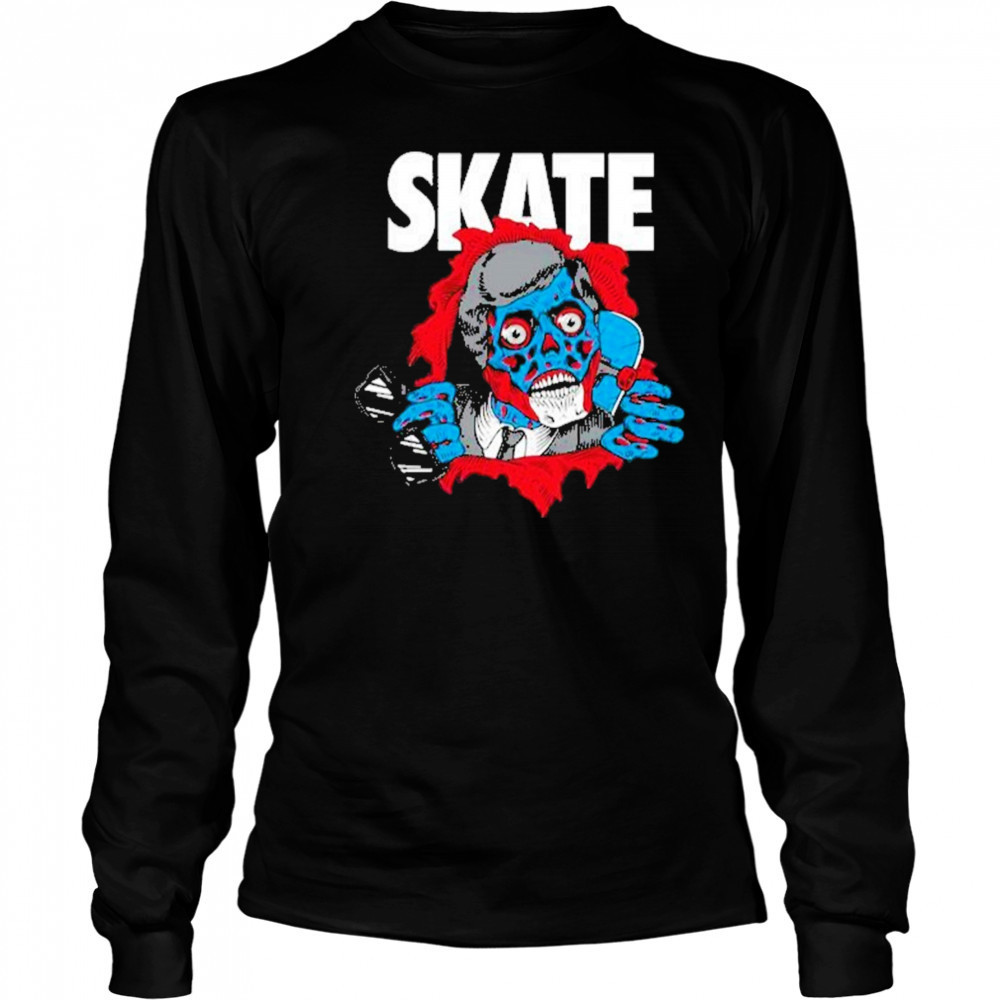 Skate Obey Brigade T-Shirt Long Sleeved