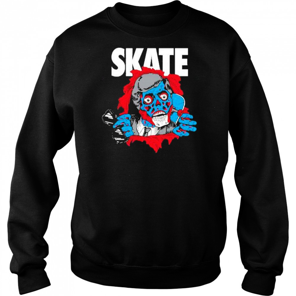 Skate Obey Brigade T-Shirt Sweatshirt