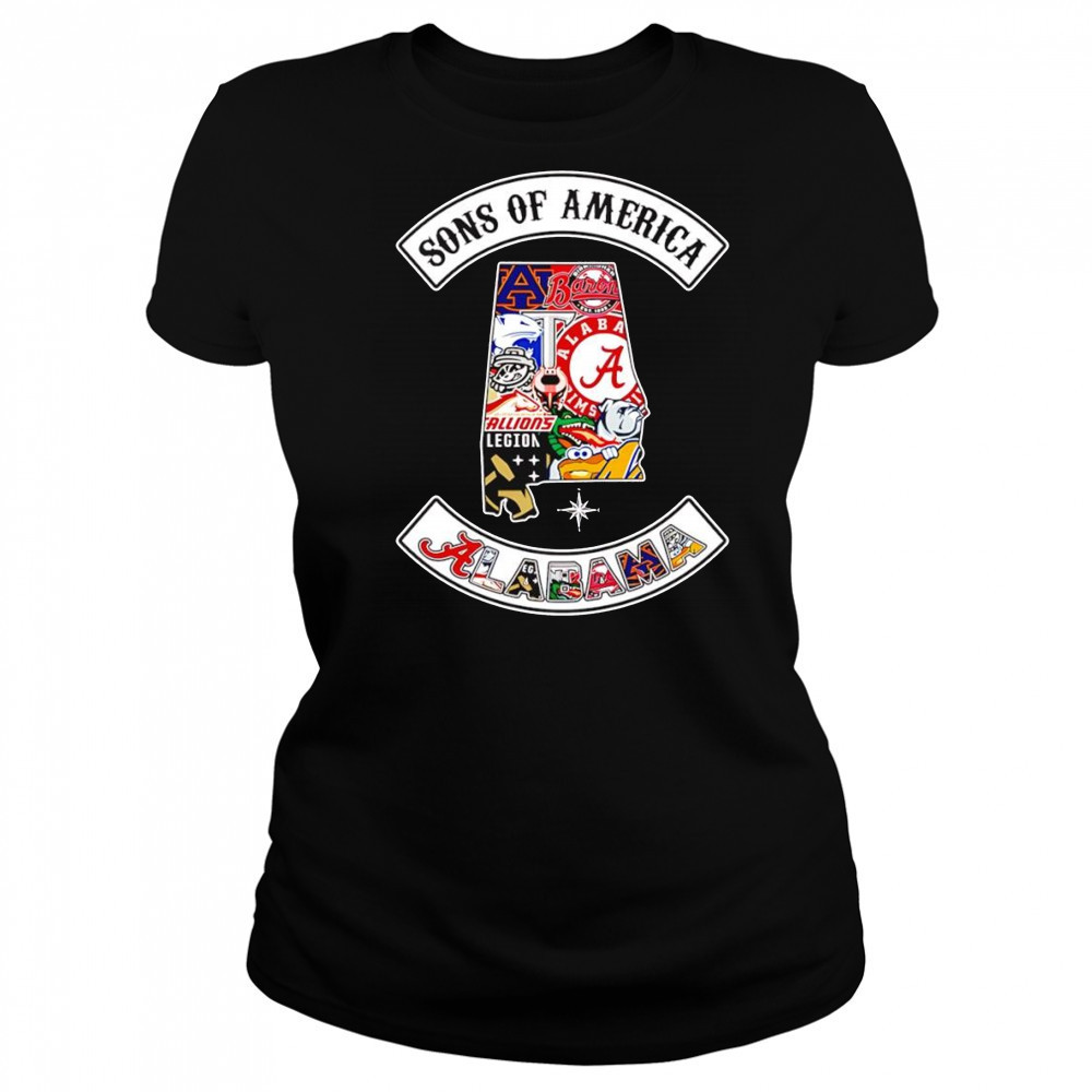 Sons of America Alabama sports shirt Women's T-shirt