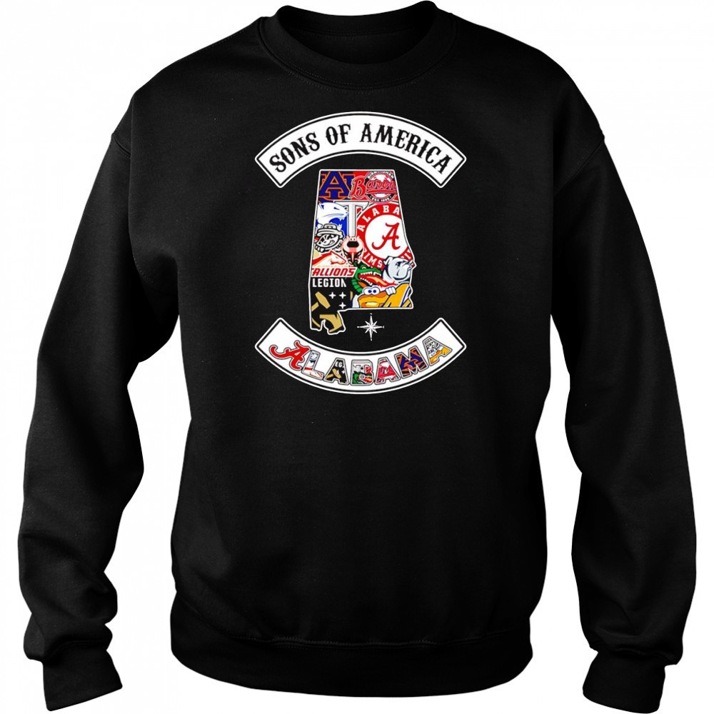 Sons of America Alabama sports shirt Sweatshirt