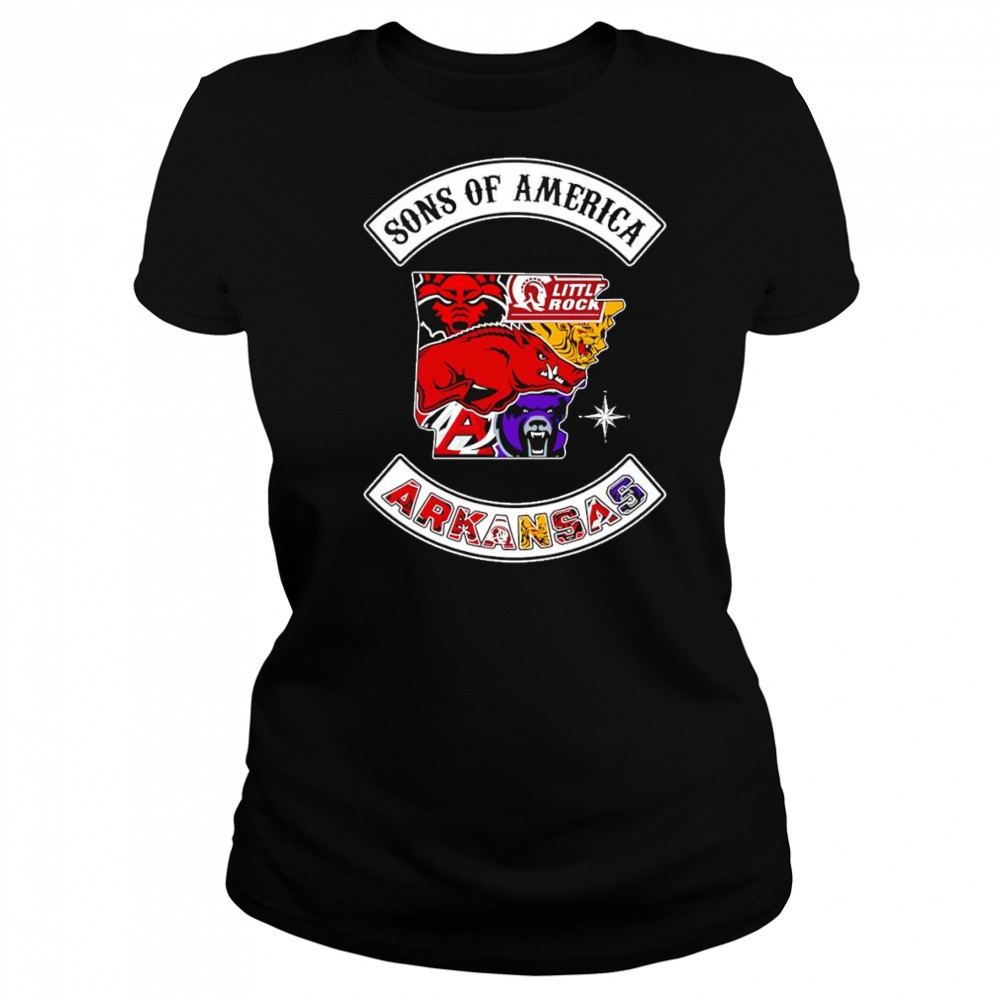Sons of America Arkansas sports shirt Women's T-shirt