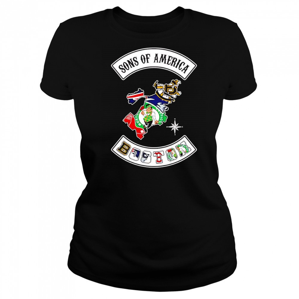 Sons of America Boston sports shirt Women's T-shirt