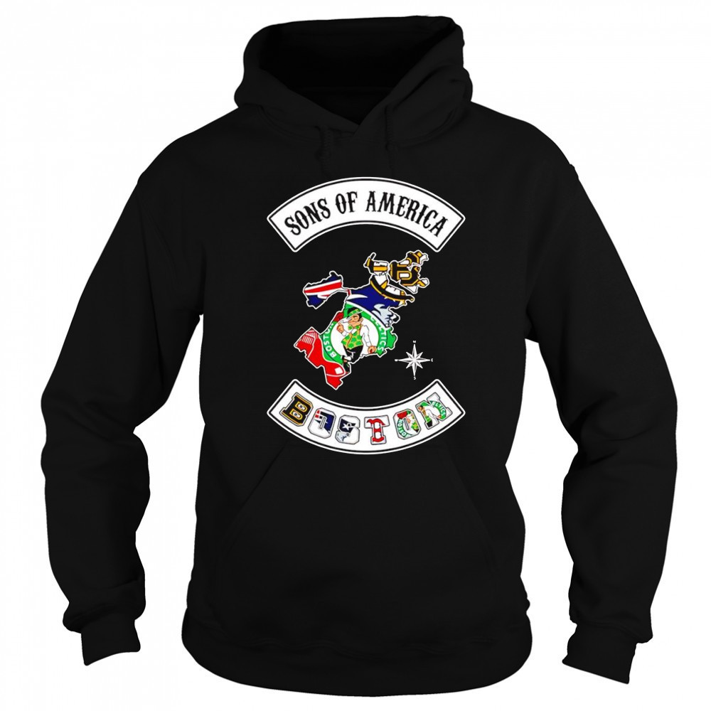 Sons of America Boston sports shirt Hoodie