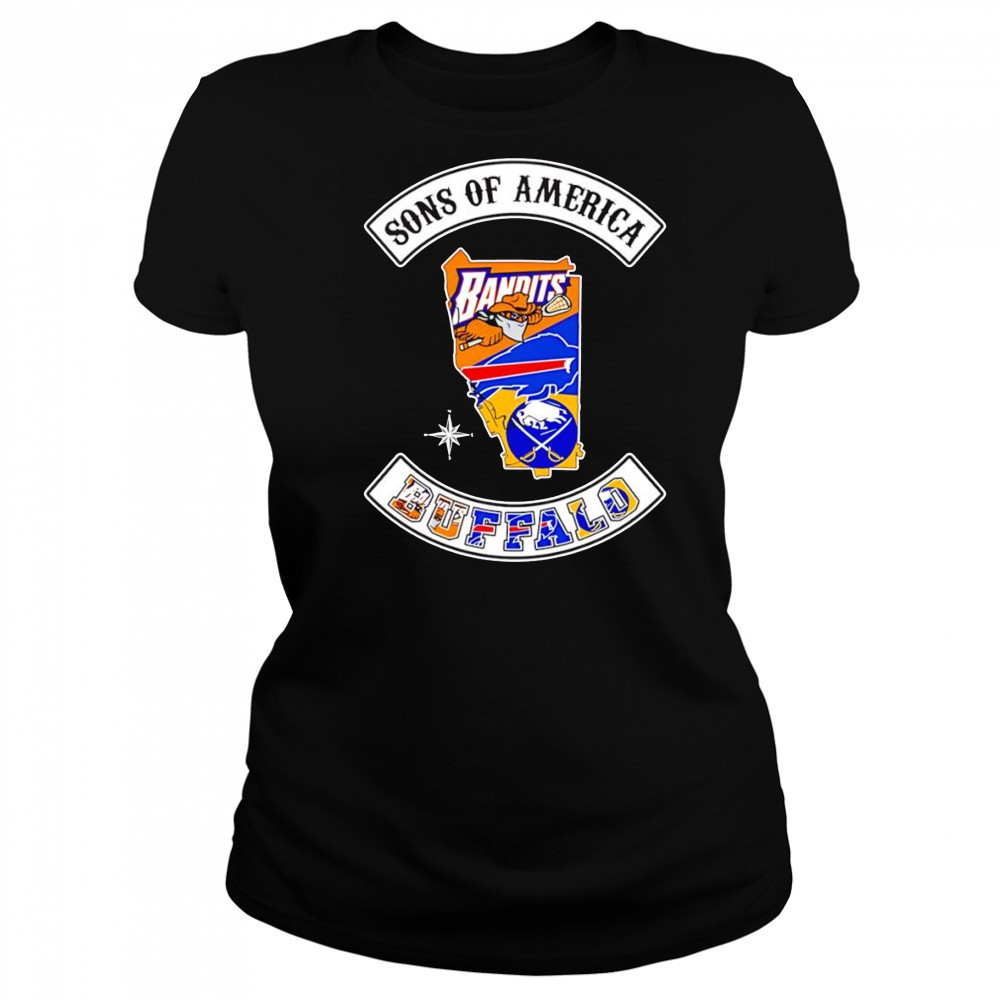 Sons of America Buffalo sports shirt Women's T-shirt
