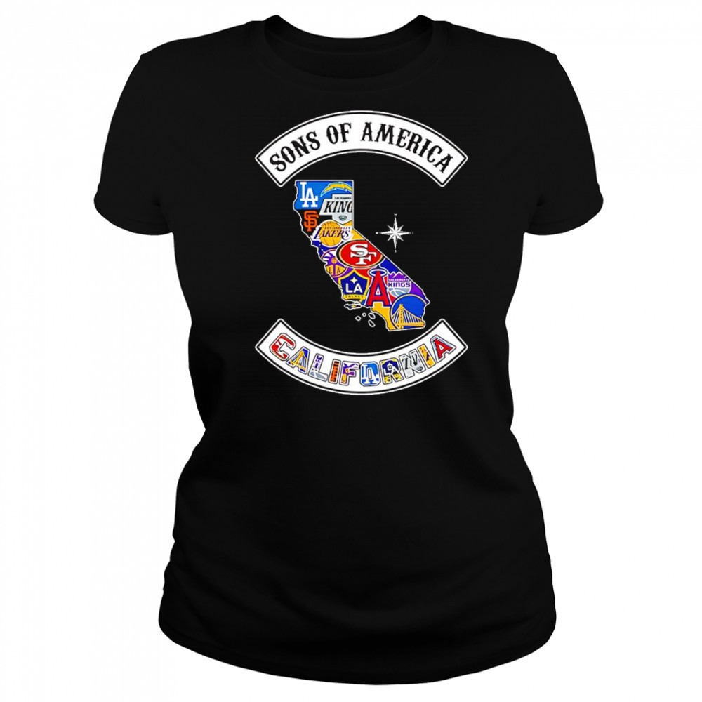 Sons of America California sports shirt Women's T-shirt