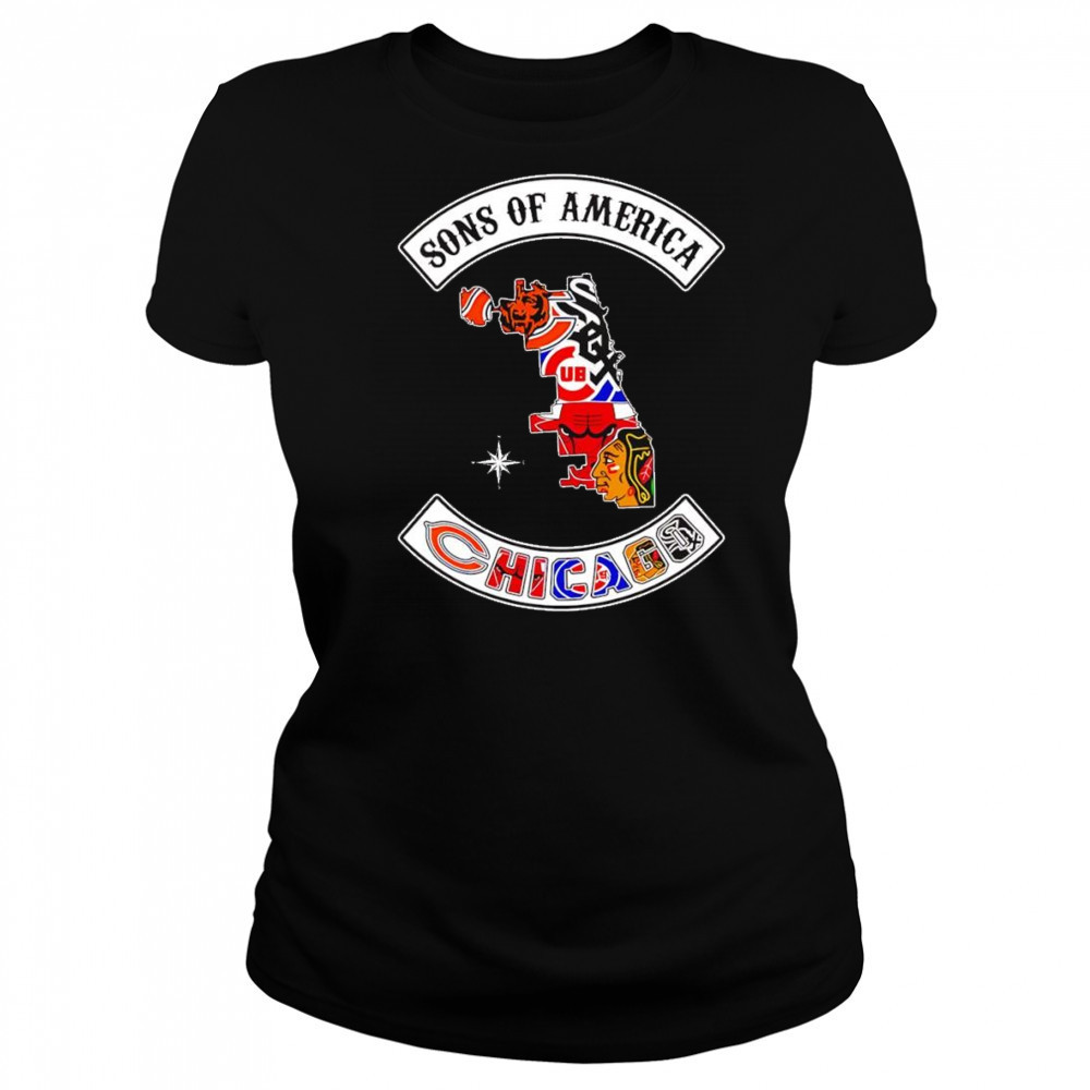 Sons of America Chicago sports shirt Women's T-shirt