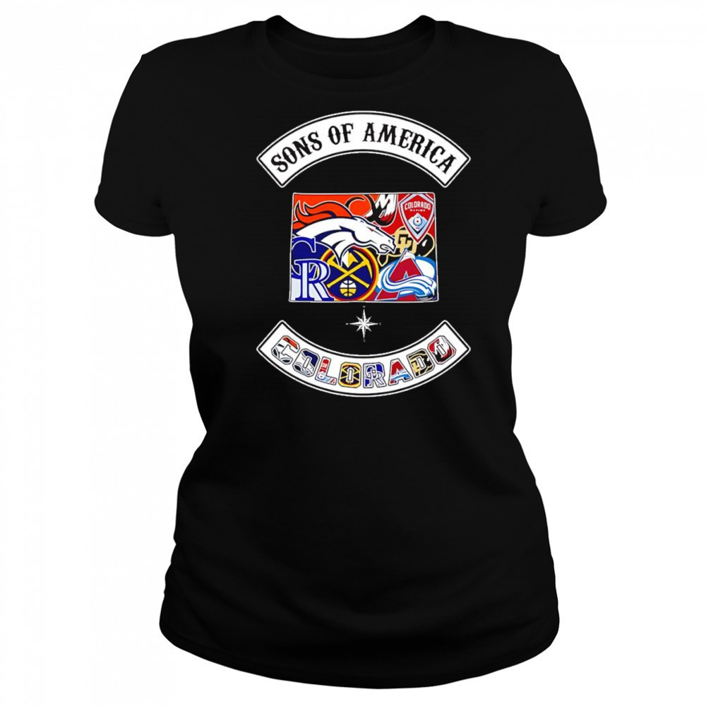 Sons of America Colorado sports shirt Women's T-shirt