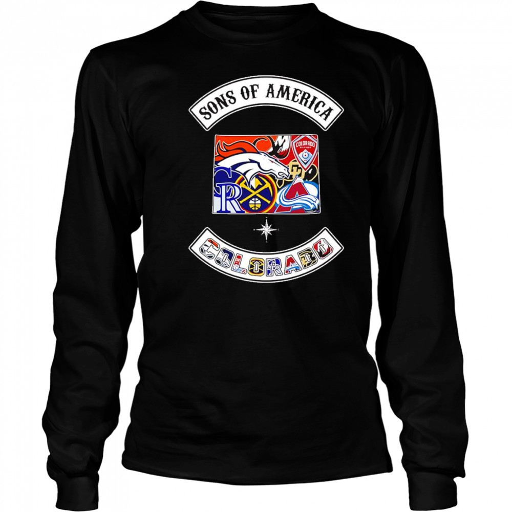 Sons of America Colorado sports shirt Long Sleeved