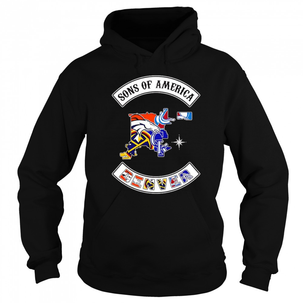 Sons of America Denver sports shirt Hoodie