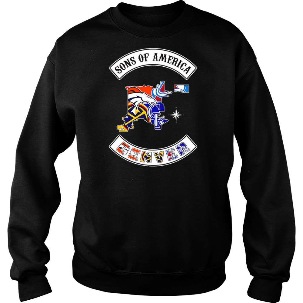 Sons of America Denver sports shirt Sweatshirt