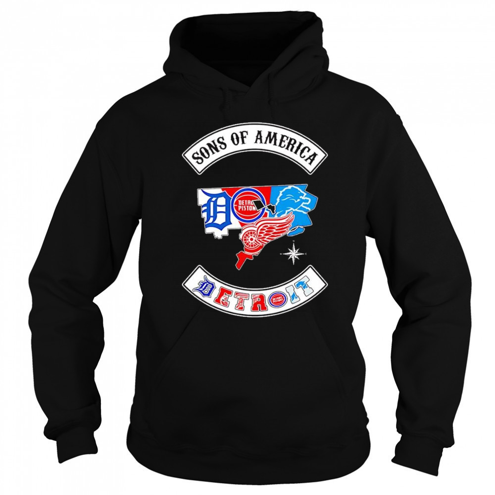 Sons of America Detroit sports shirt Hoodie