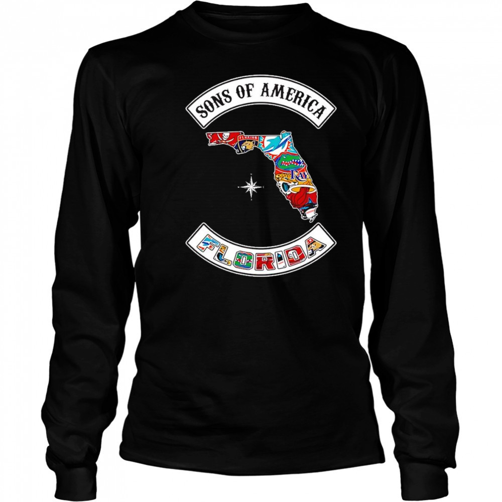 Sons of America Florida sports shirt Long Sleeved