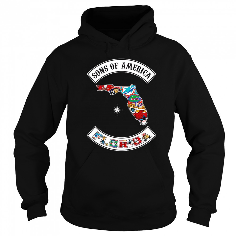 Sons of America Florida sports shirt Hoodie