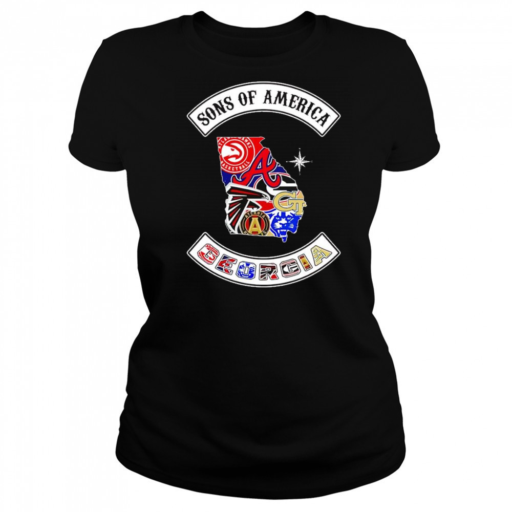 Sons of America Georgia sports shirt Women's T-shirt
