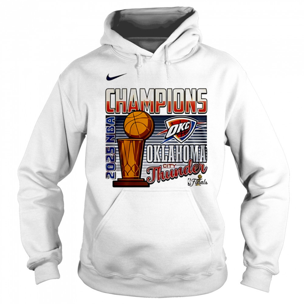 2025 NBA Champions Oklahoma City Thunder Cup shirt Hoodie