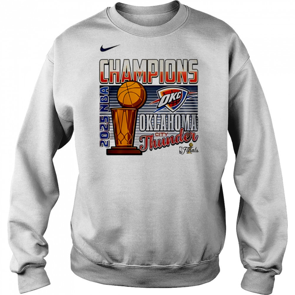 2025 NBA Champions Oklahoma City Thunder Cup shirt Sweatshirt