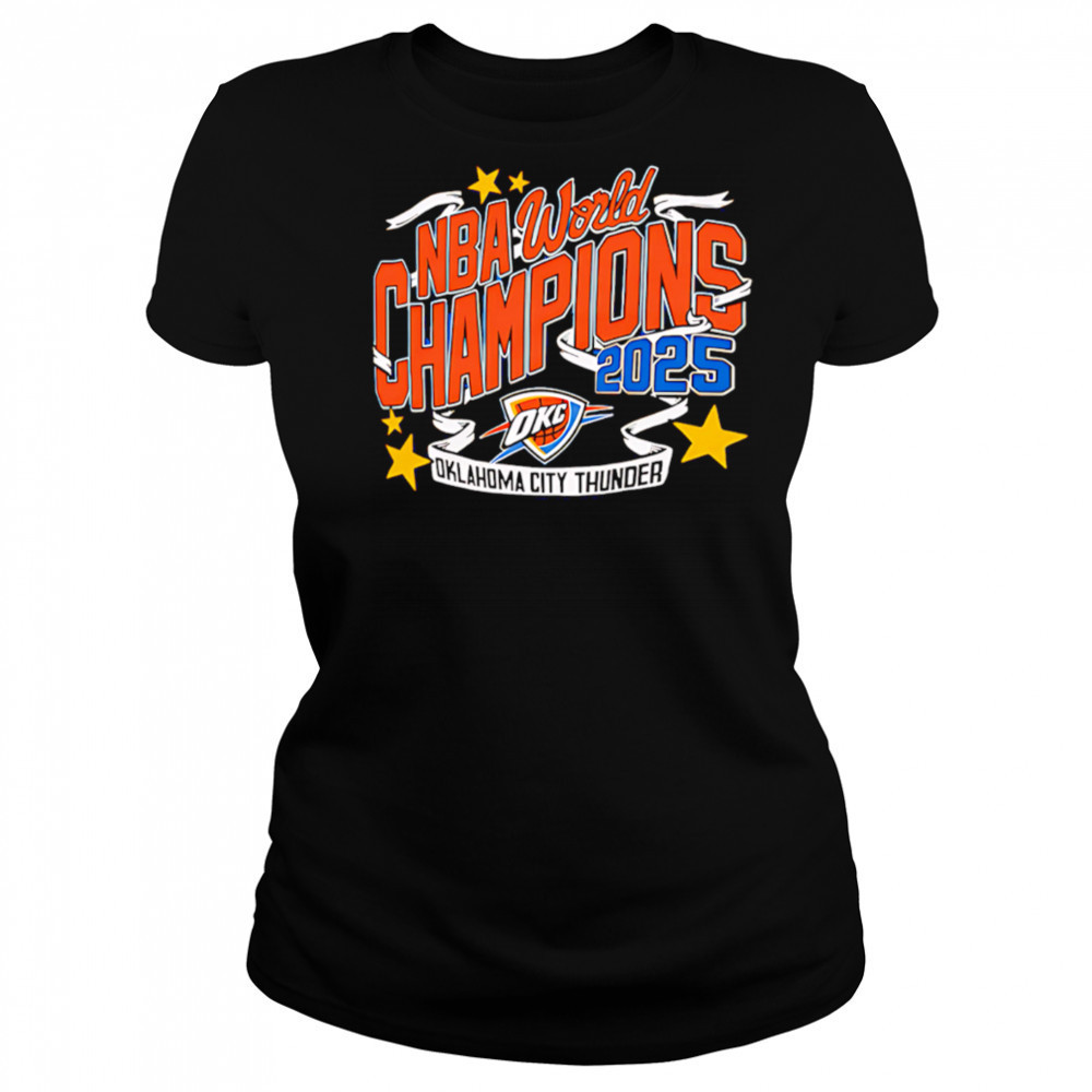 2025 NBA Finals Champions Celebration Banner shirt Women's T-shirt
