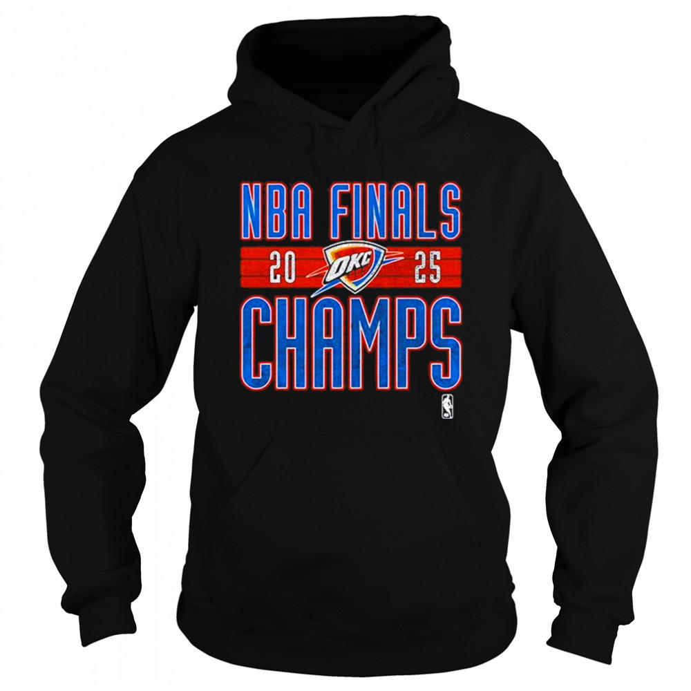 2025 Okc Thunder Finals T-Shirt Hoodie