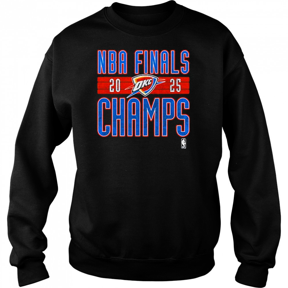 2025 Okc Thunder Finals T-Shirt Sweatshirt