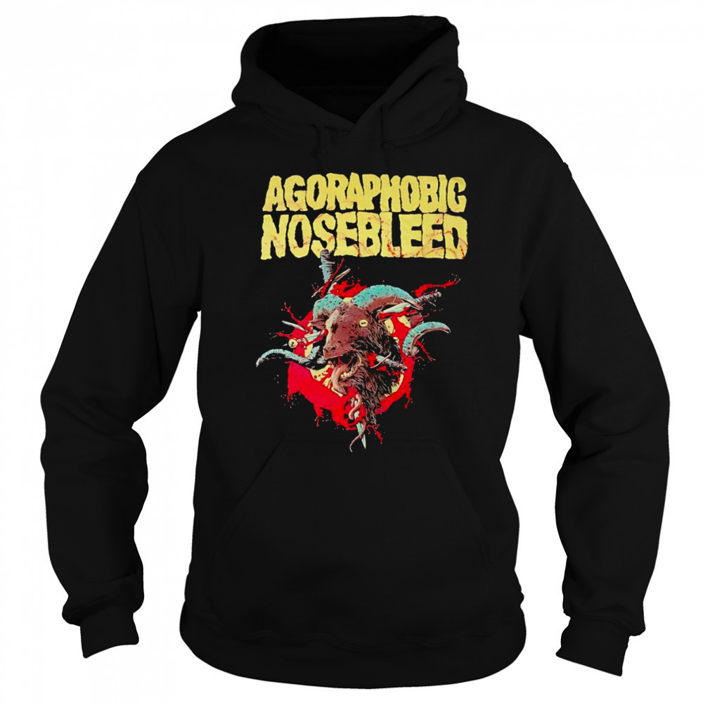 Agoraphobic Nosebleed Ram shirt Hoodie