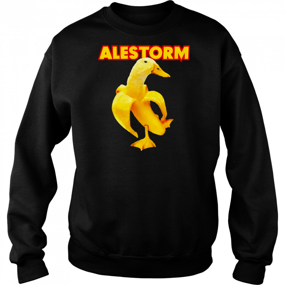 Alestorm banana duck shirt Sweatshirt