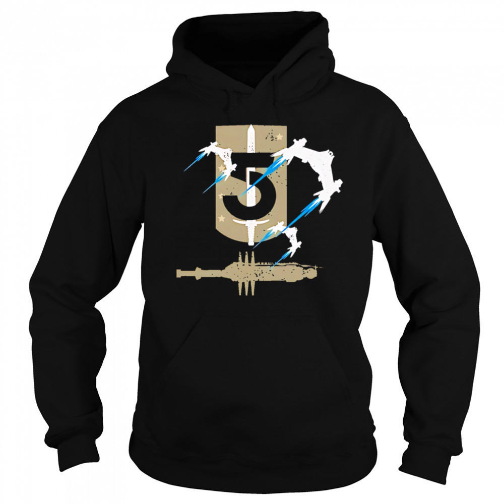 Babylon 5 Space Station And Logo shirt Hoodie