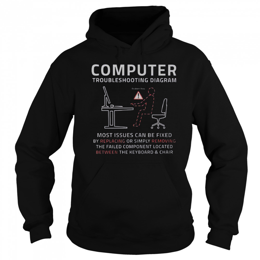 Between The Keyboard Chair T-Shirt Hoodie