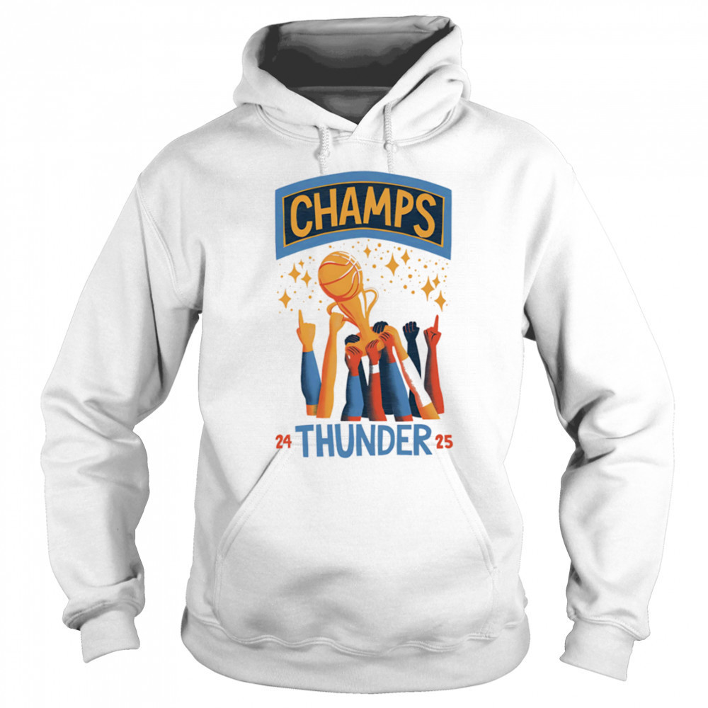 Champs Thunder 24-25 Celebration shirt Hoodie