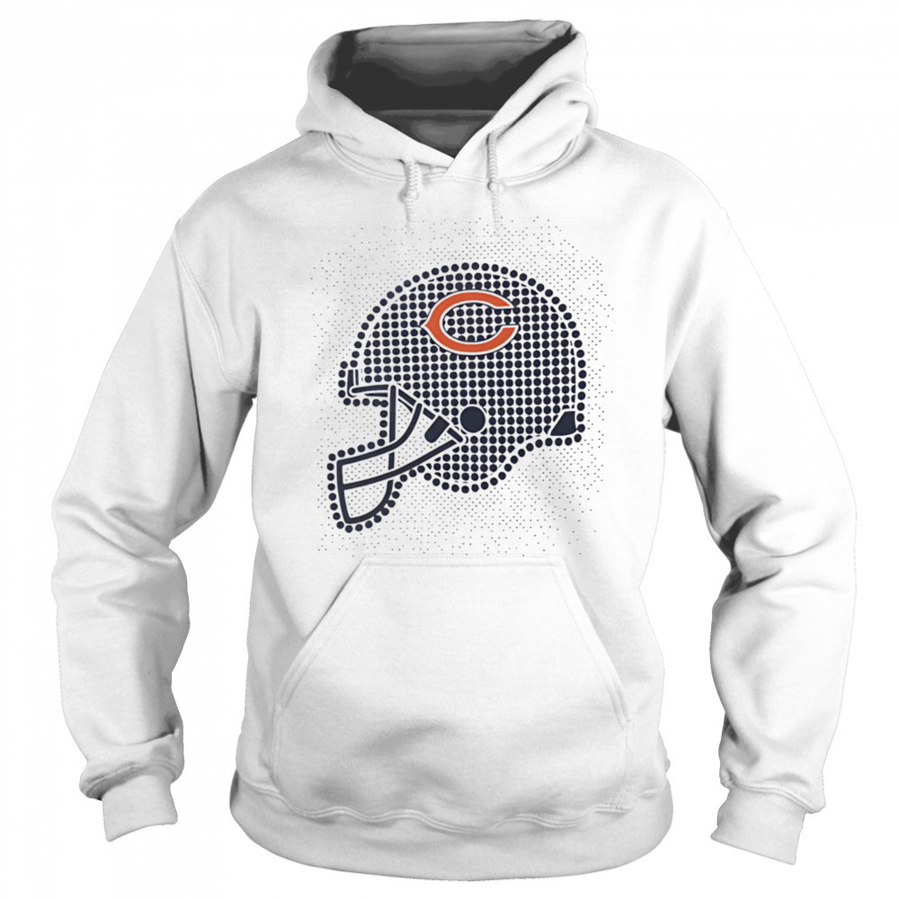 Chicago Bears polka dots helmet shirt Hoodie