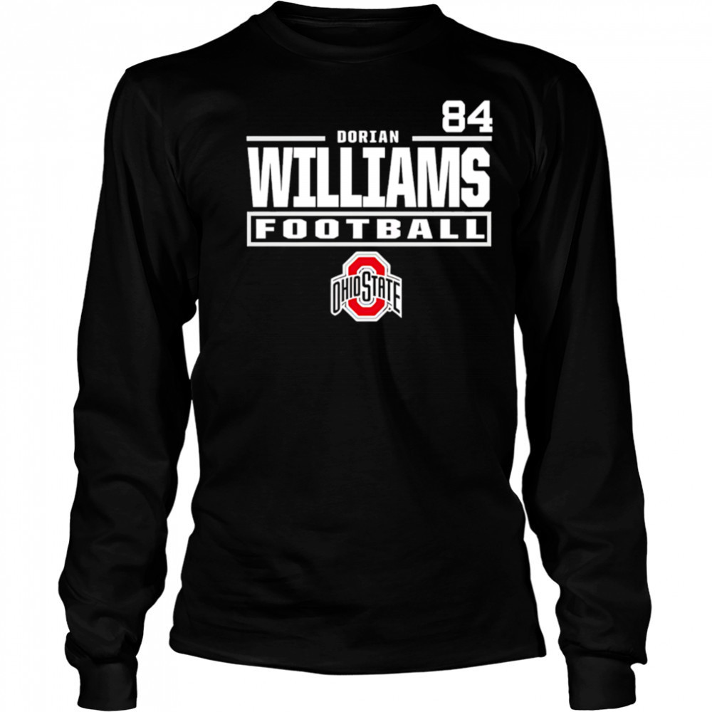 Dorian Williams Ohio State Buckeyes Football 84 shirt Long Sleeved
