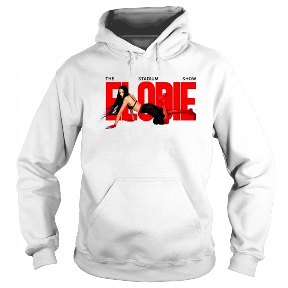 Elodie Croce Stadi Bianca T-Shirt Hoodie