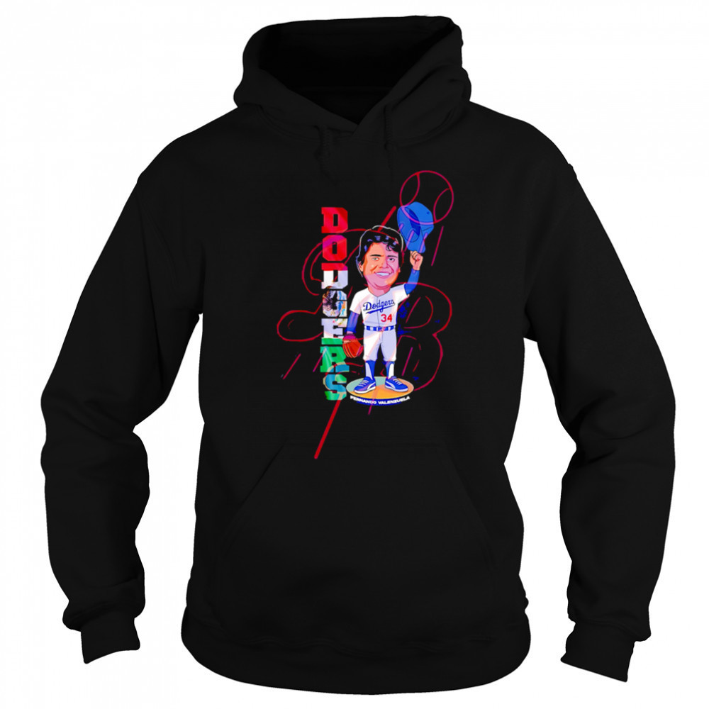 Fernando Valenzuela Los Angeles Dodgers Souvenirs shirt Hoodie