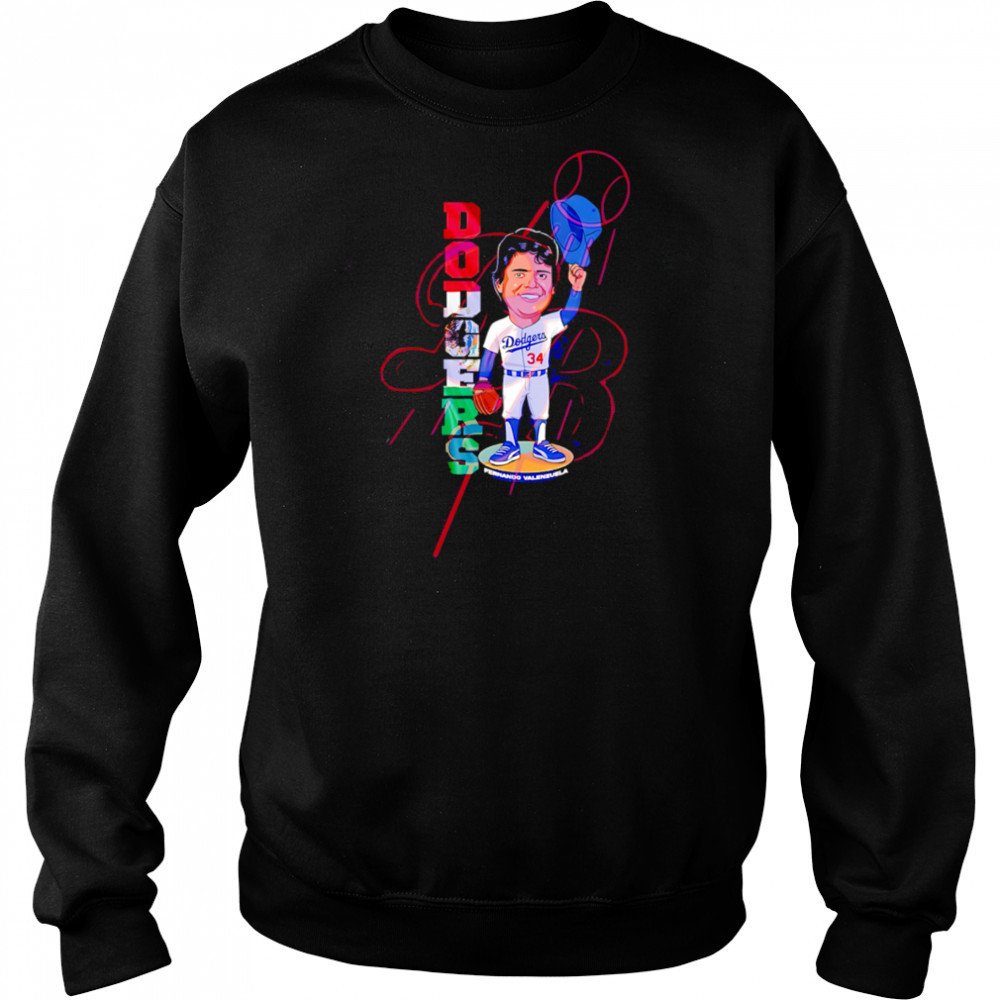 Fernando Valenzuela Los Angeles Dodgers Souvenirs shirt Sweatshirt