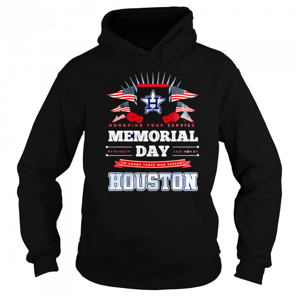 Houston Astros MLB x Memorial Day Baseball shirt Hoodie