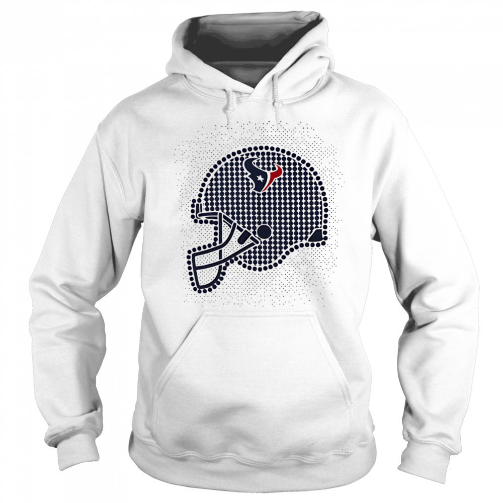 Houston Texans polka dots helmet shirt Hoodie