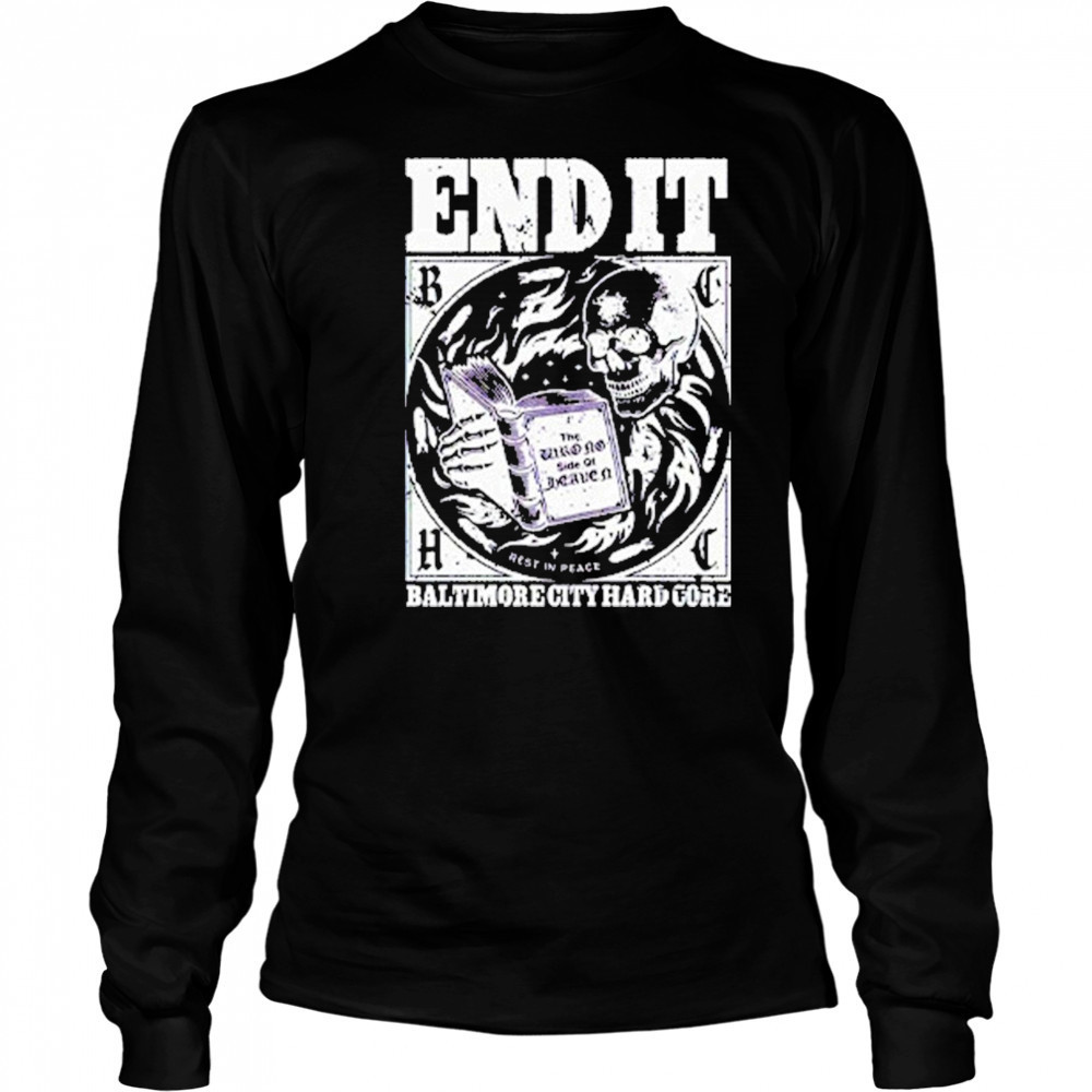 Imprint End It T-Shirt Long Sleeved