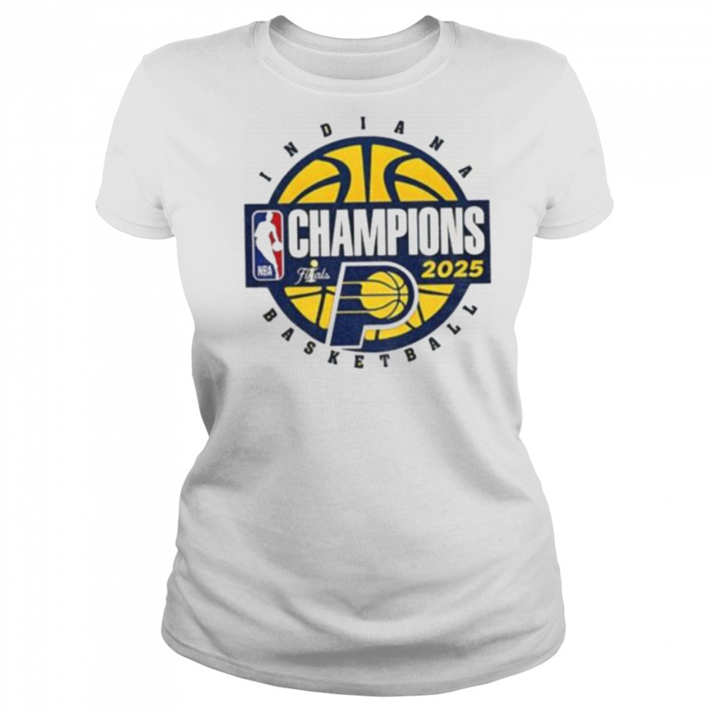 Indiana Pacers Basketball 2025 NBA Finals Champions logo shirt Women's T-shirt