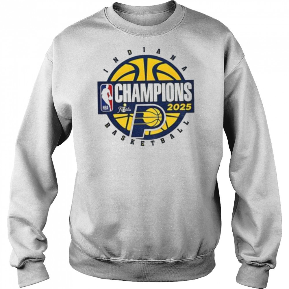 Indiana Pacers Basketball 2025 NBA Finals Champions logo shirt Sweatshirt